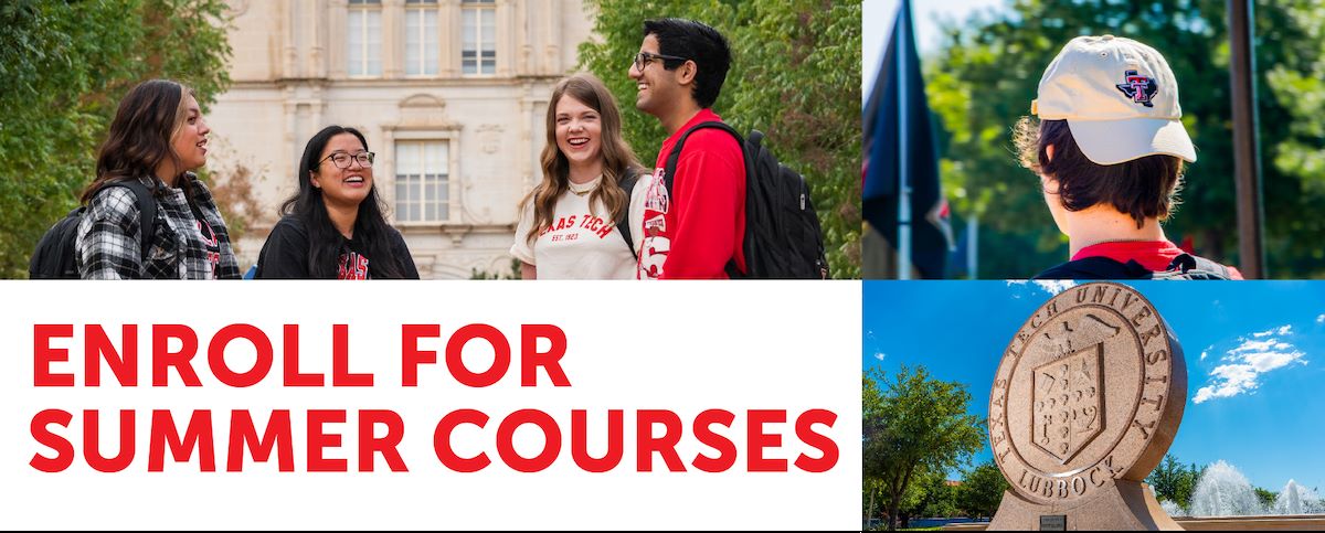 ENROLL FOR SUMMER COURSES